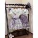 Twilight Crush Grape Pastoral Song Skirt Salopette JSKs(Reservation/3 Colours/Full Payment Without Shipping)